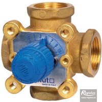 Picture: 4-way mixing valve VM4- 1", series 3000 - brass